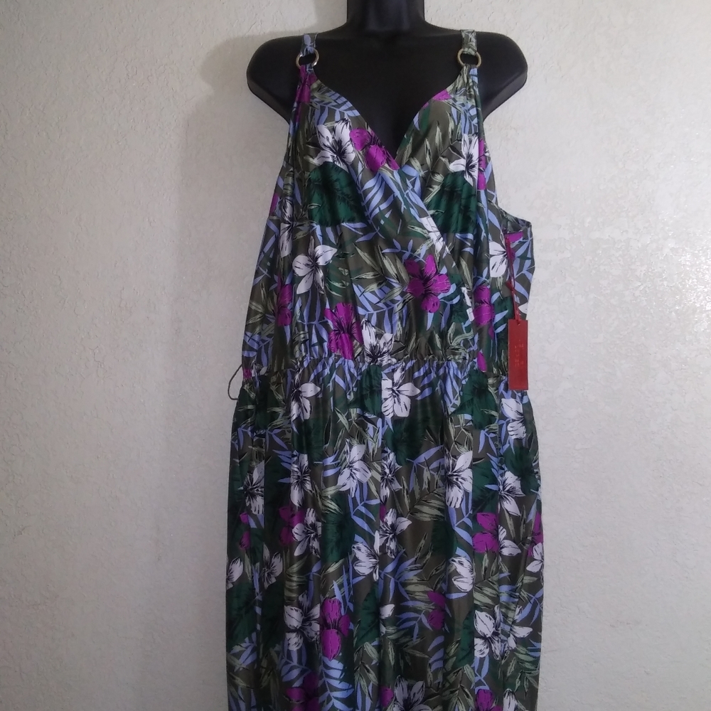 Jennifer Lopez, Sunset Breeze Jumpsuit, women, 2X